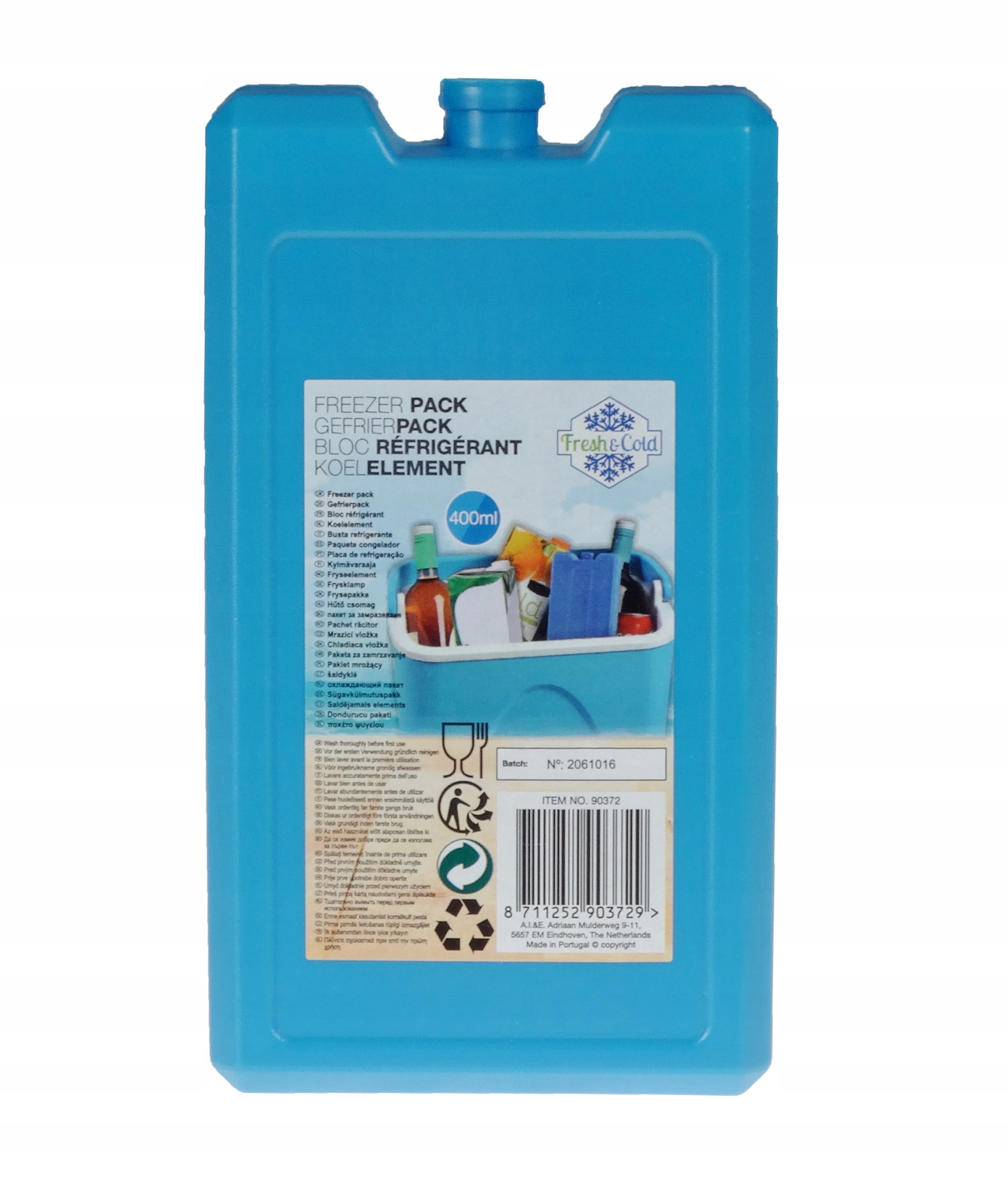 

Wkład Mrożący Do Lodówek Turystycznych 400ML Cold