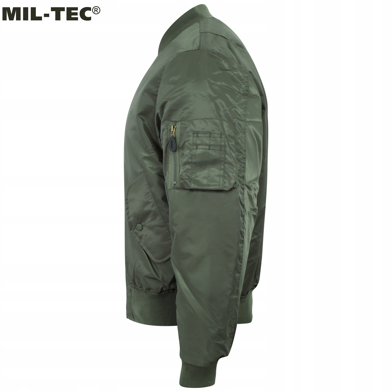 KURTKA WOJSKOWA PILOTKA MA1 US ARMY FLEK FLYERS MIL-TEC OLIVE XL Rozmiar XL