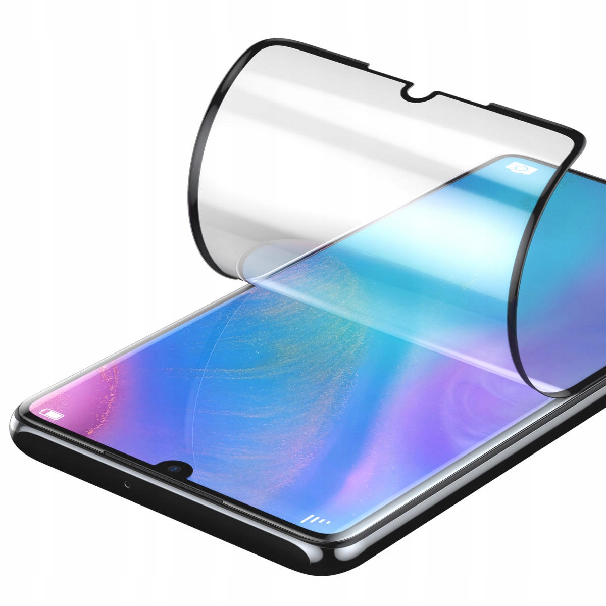 

Szkło Hybrydowe Pełne Pmma Huawei Mate 30 Pro