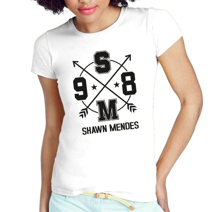 

Koszulka Damska Shawn Mendes Tour Super Wzory - S