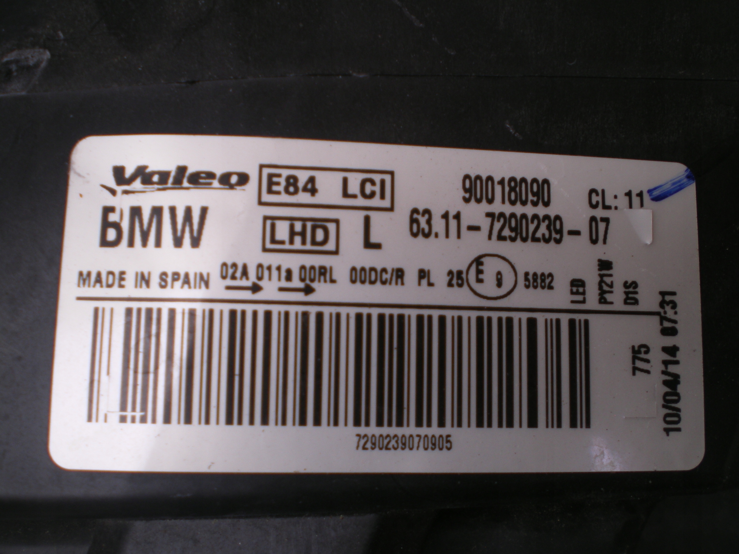 Конвертер модуль led BMW X1 E84 л+P