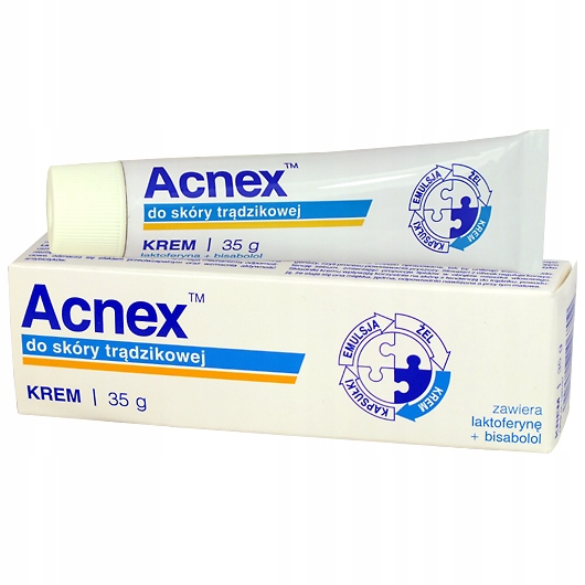 

Acnex Krem 35G. Trądzik Młodzieńczy Skóra Trądziko