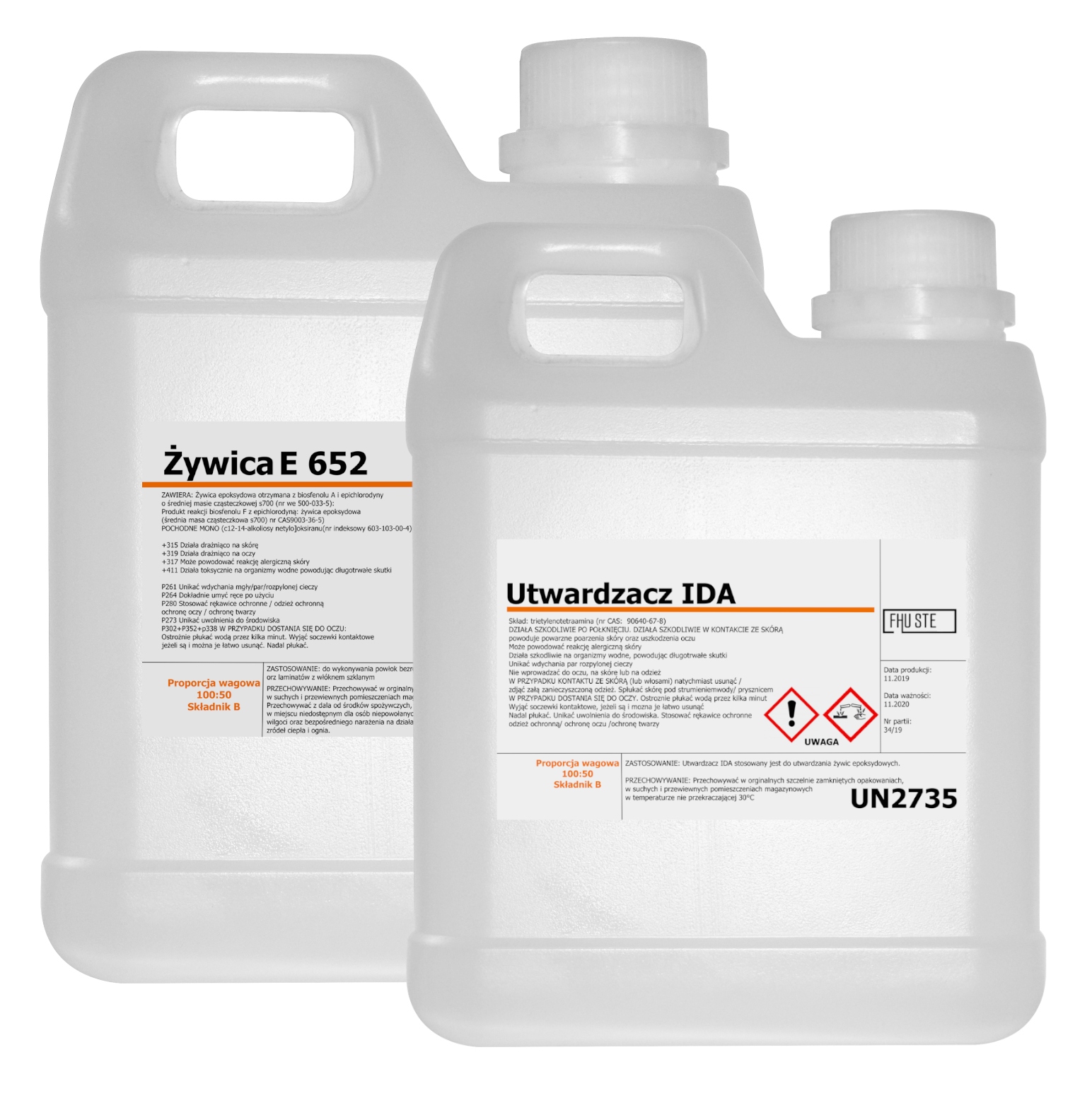 

Żywica Epoksydowa Odlewnicza 3KG Bezbarwna 3D