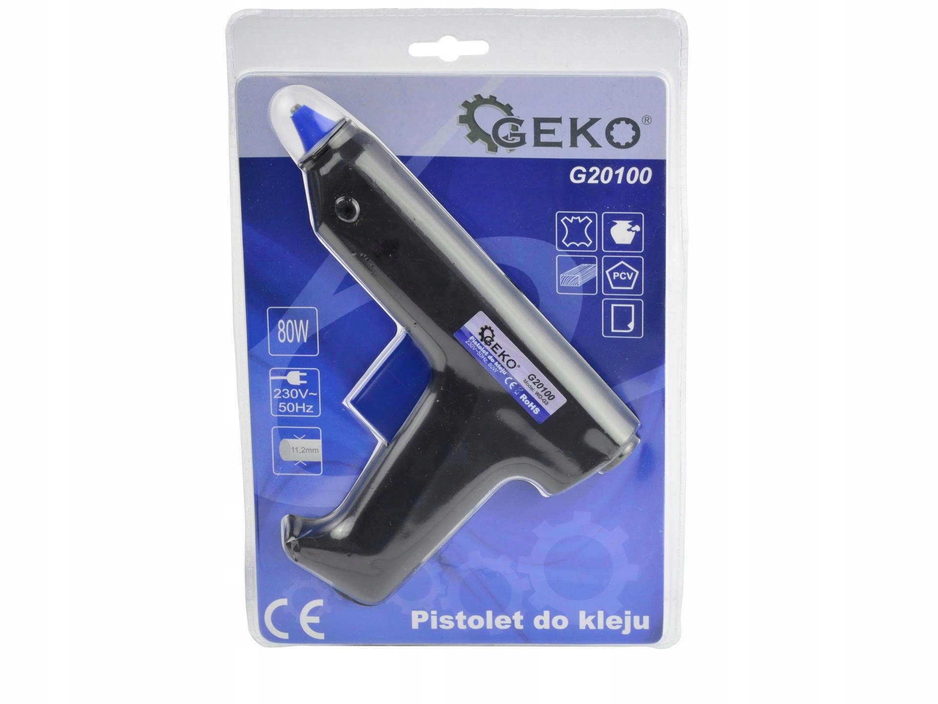 Pistolet do kleju 80W - 11,2mm Kod producenta G20100