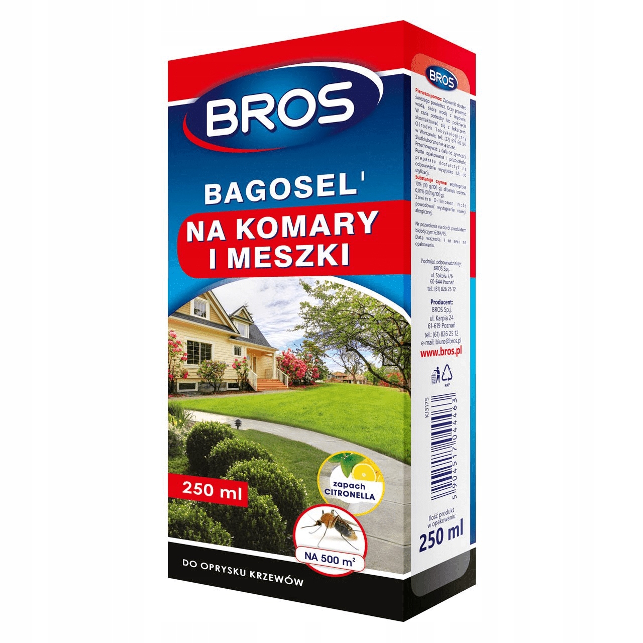 

Bros Bagosel 100EC 250ml preparat do oprysku o