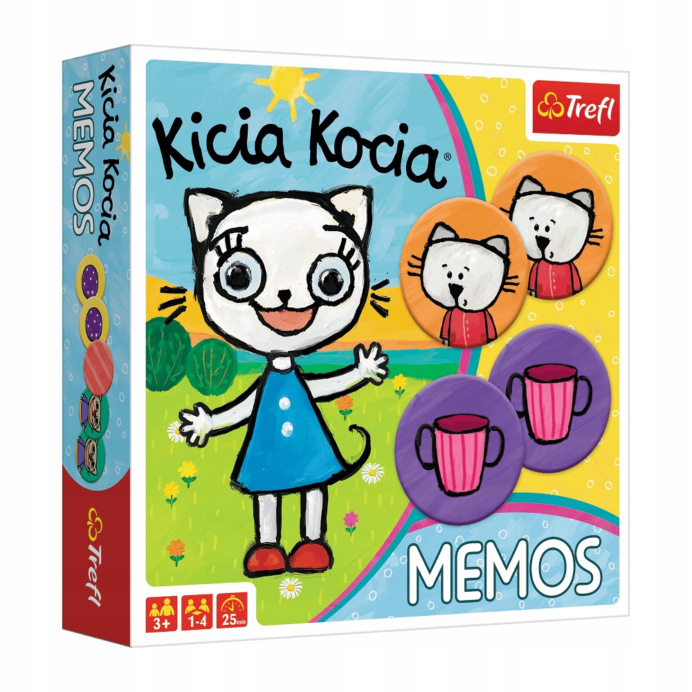 

Gra Pamięciowa Memory Memo Kicia Kocia 01894