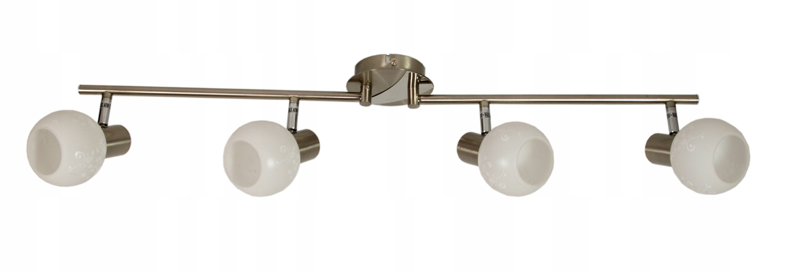 Nástěnná lampa Candellux šedá E14 40 W