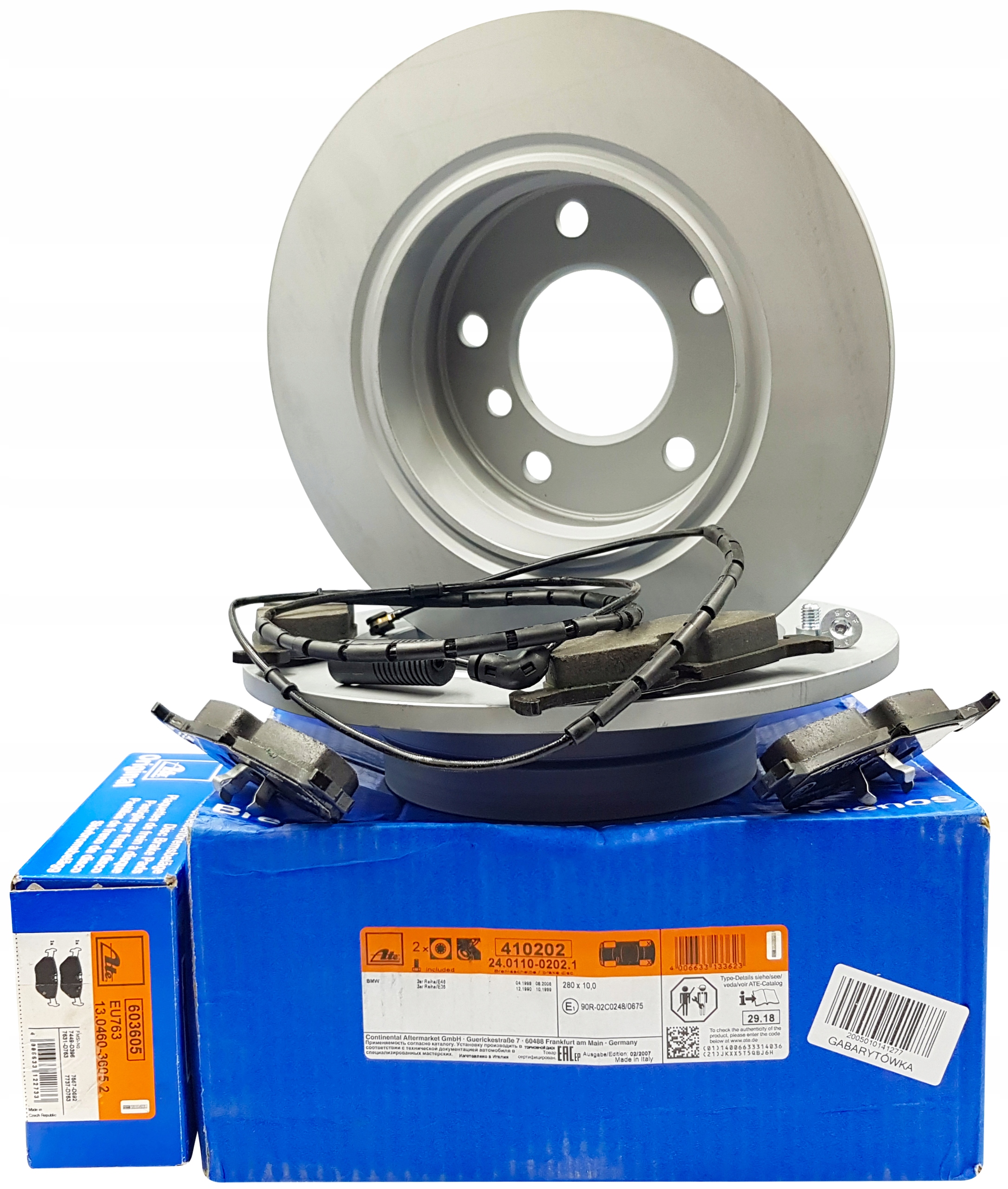 Дискові гальмівні колодки задні для BMW 3 E46 316i 318i