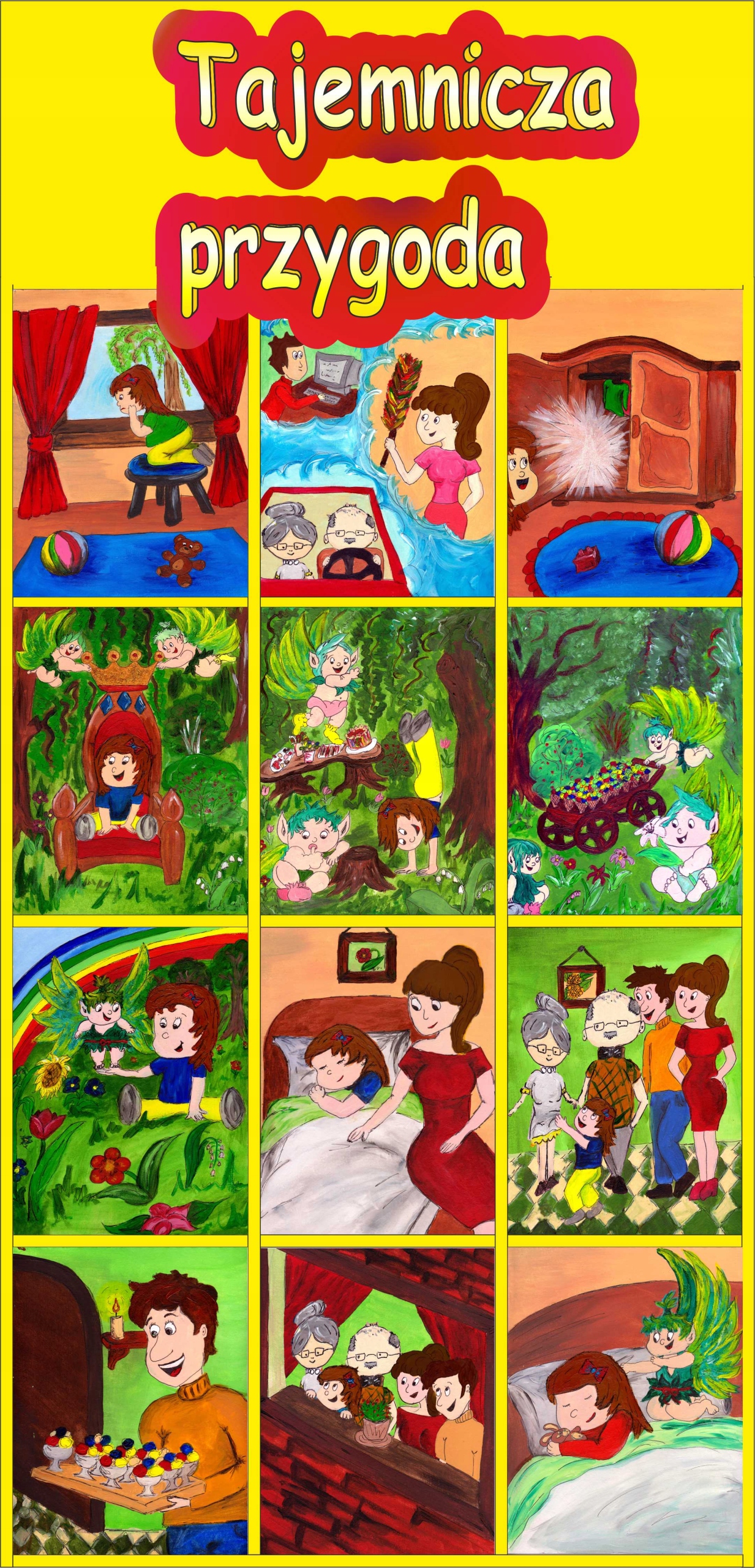 Bajka na CHRZEST, KOMUNIĘ, DZIEŃ DZIECKA IMIENINY ISBN 9788394279516