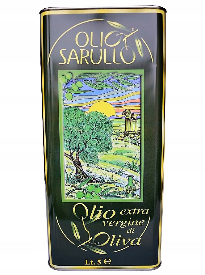 Оливковое масло 5L Extra Virgin итальянское SARULLO