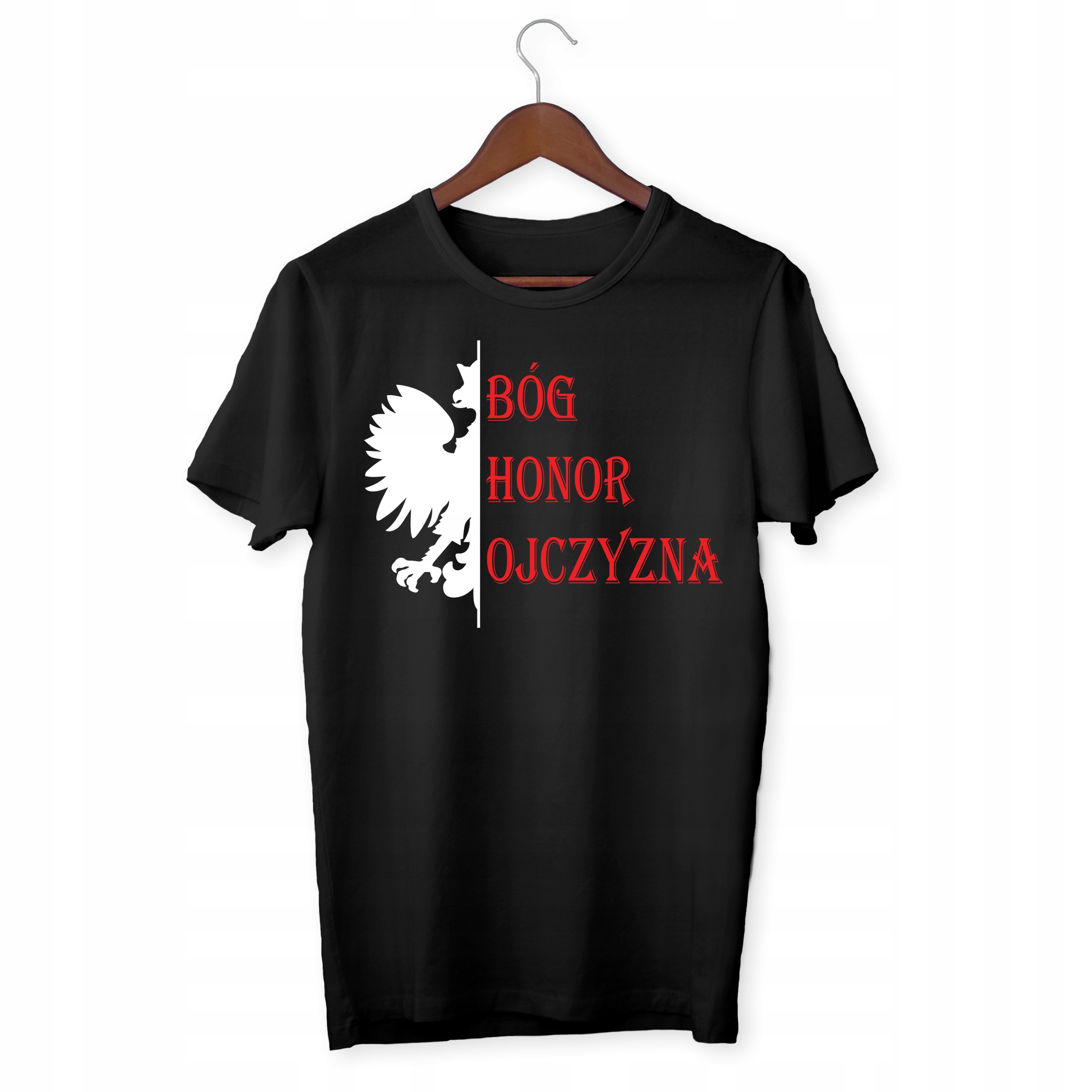 

Koszulka Patriotyczna Bóg Honor Ojczyzna Na Marsz