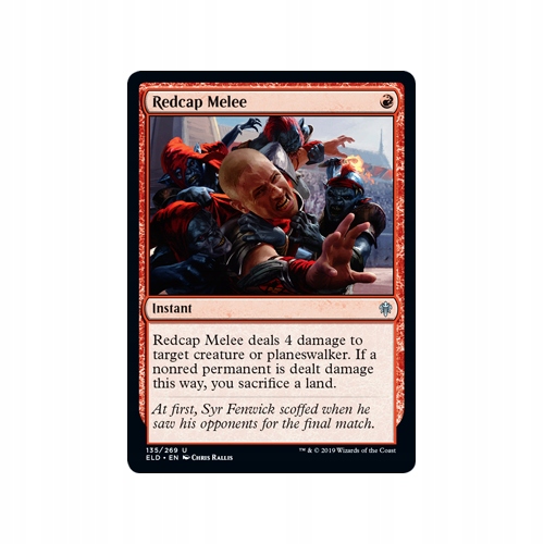 Mtg 2x Redcap Melee (Uncommon)