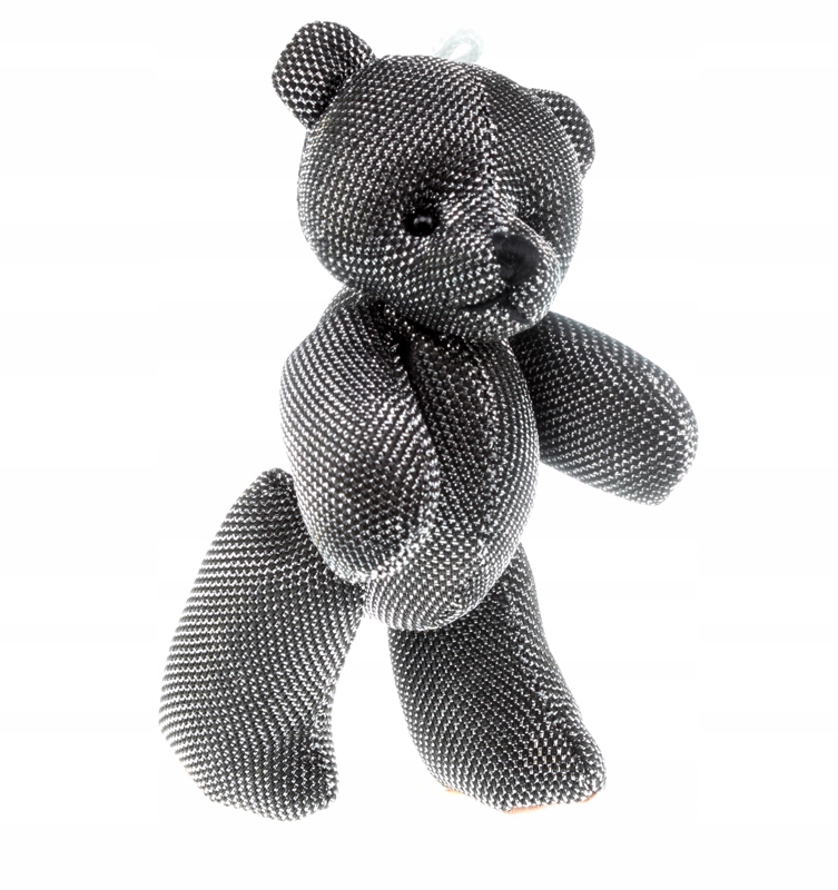 

R20-4 Miś Zawieszka Tkanina Misiu 12cm Brelok