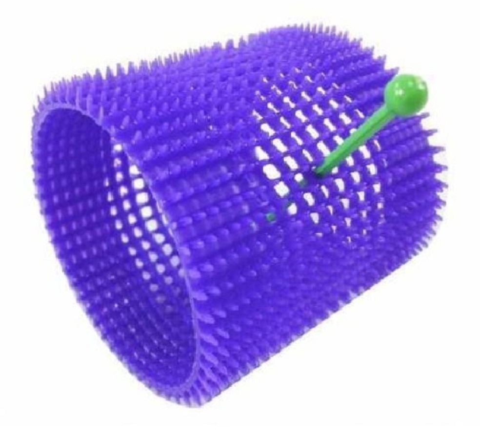 

Wałki do włosów ze szpilką haft 64 mm 3 szt