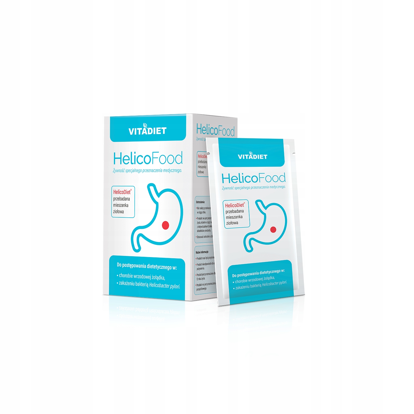 

HelicoFood Vitadiet helicobacter pylori, wrzody