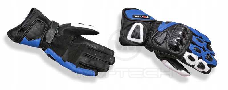 TSCHUL 212 - RĘKAWICE SKÓRA SPORT -NIEBIESKIE r. S Producent Tschul