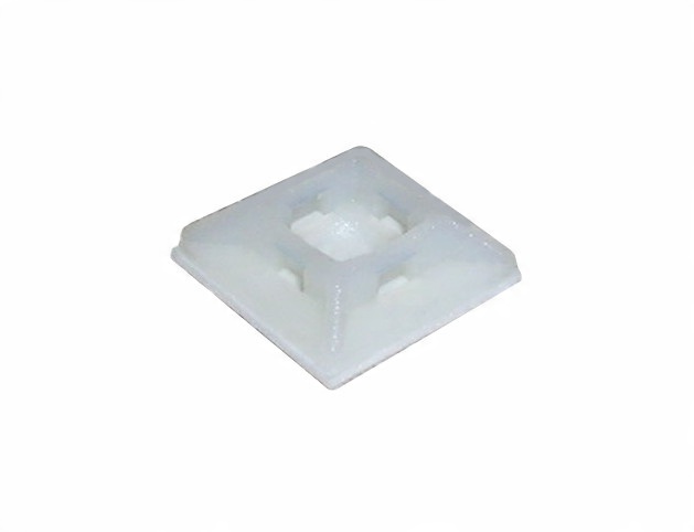

Uchwyt samoprzylepny do opaski 4mm 19x19mm 10szt