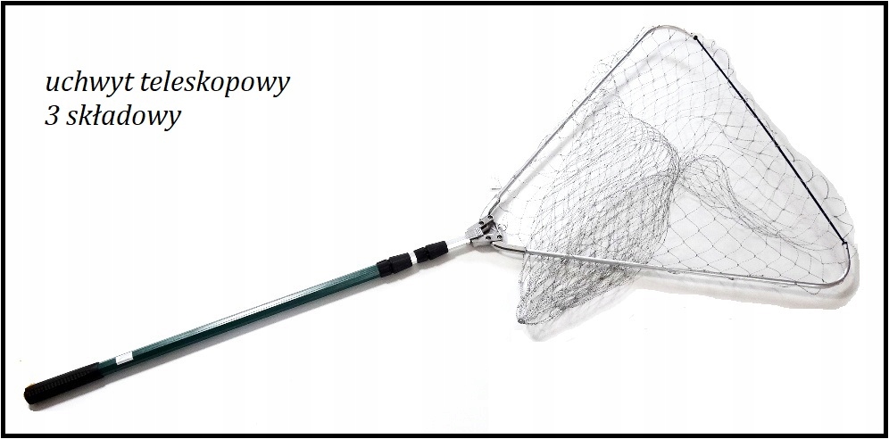 PODBIERAK 285 CM SKŁADANY TELESKOPOWY NA SZCZUPAKA Marka inna
