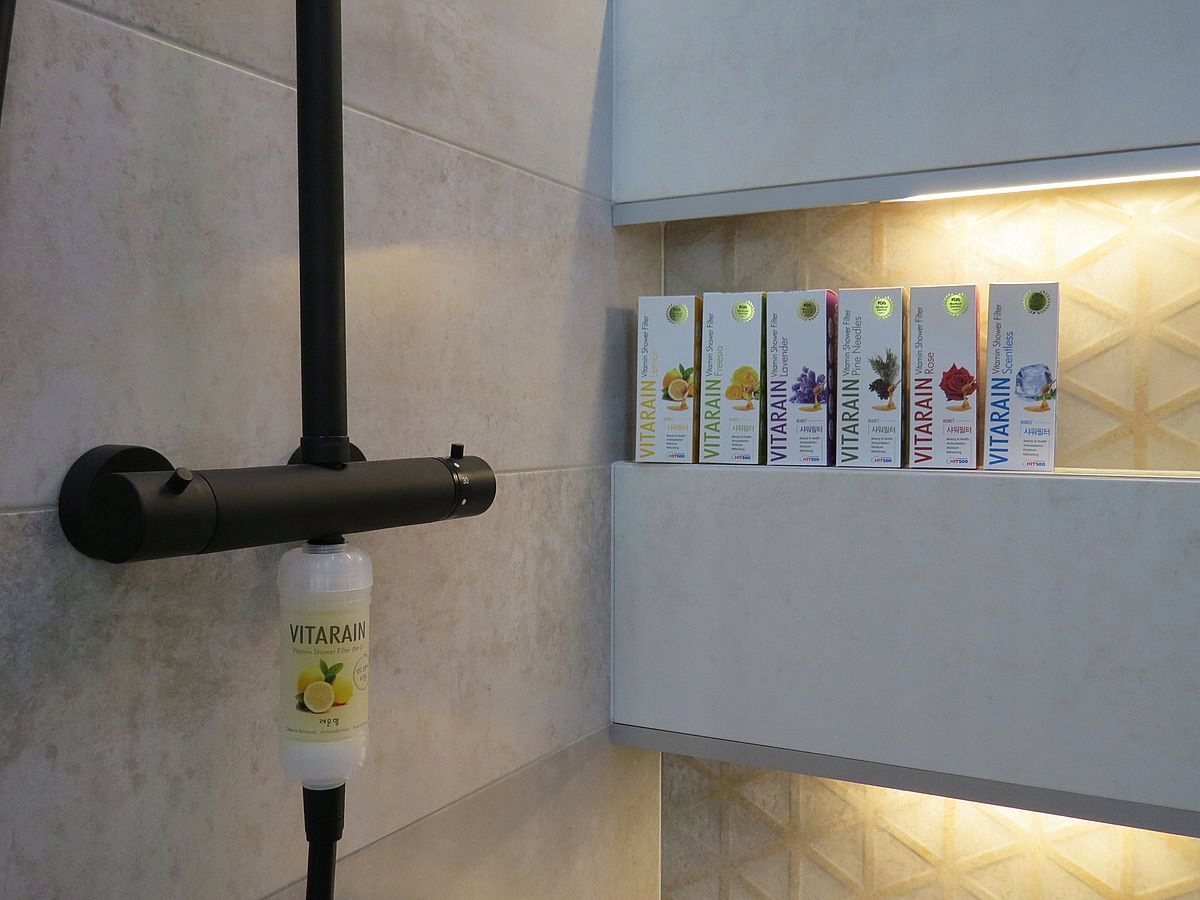 FILTR PRYSZNICOWY ZAPACH BABY POWDER VITARAIN Model SW-10