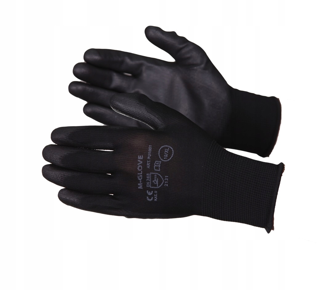 

Rękawice M-glove PU1001 Czarne Op. 12 Par R.9