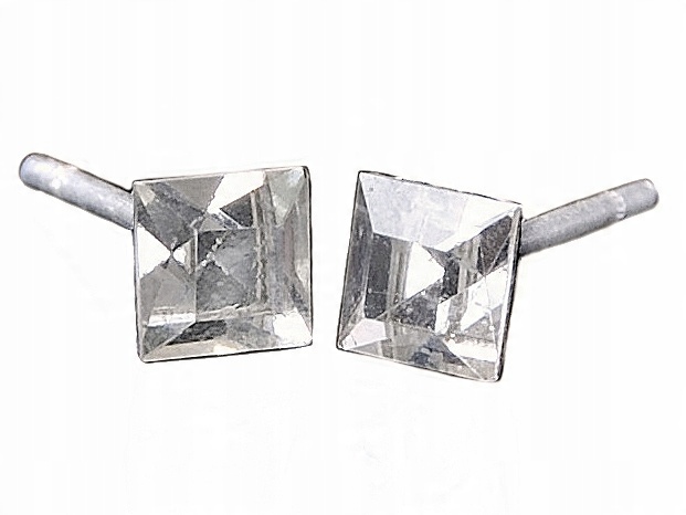 

Versil kolczyki sztyfty cyrkonie 4 mm srebro 0,925