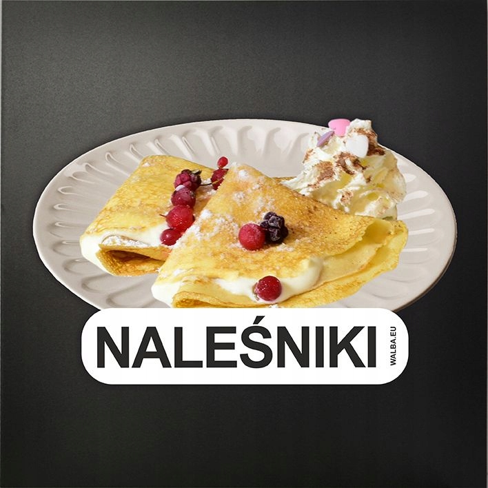 NALEPKA MENU na potykacze i tablice kredowowe