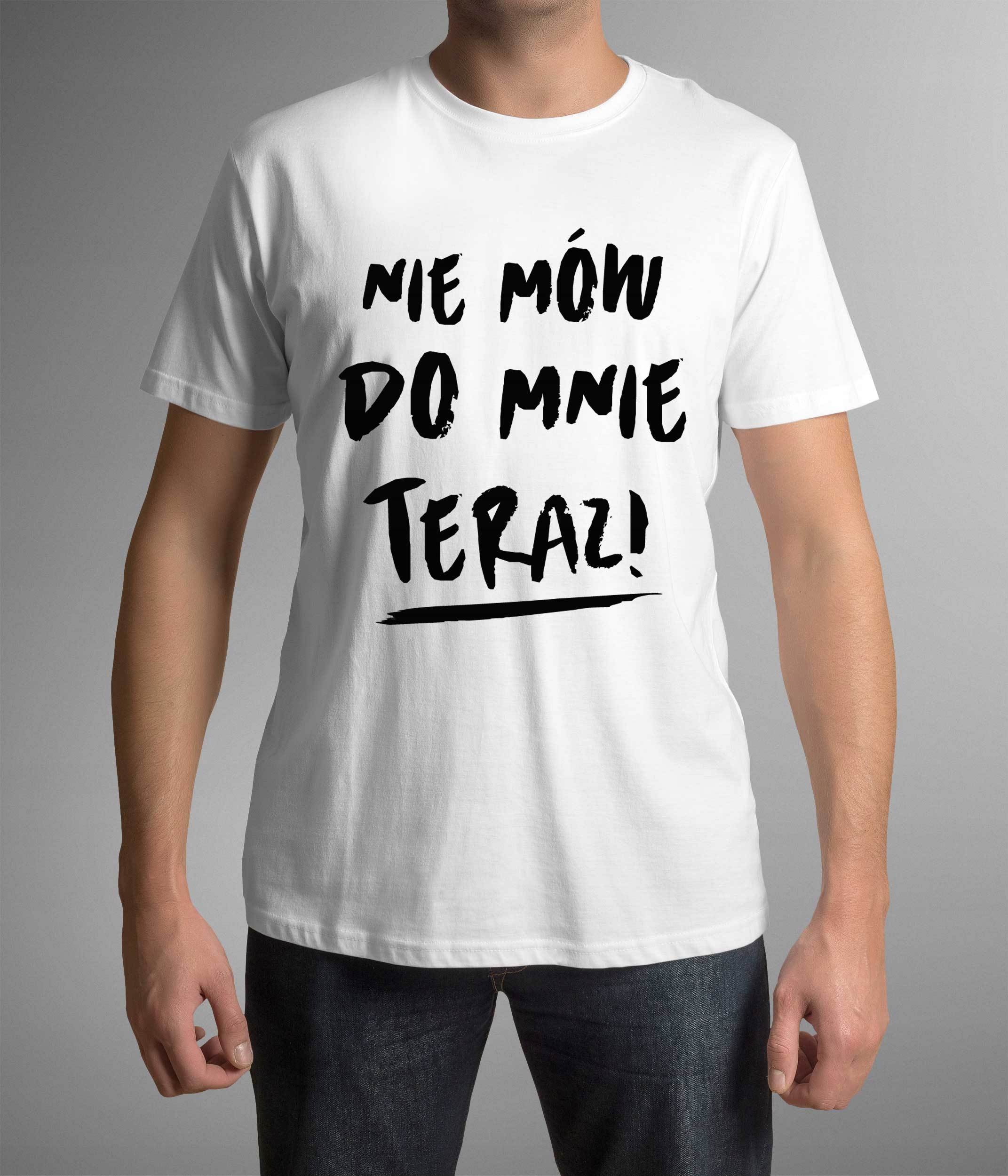

Nie mów do mnie Koszulka Dzień Chłopaka