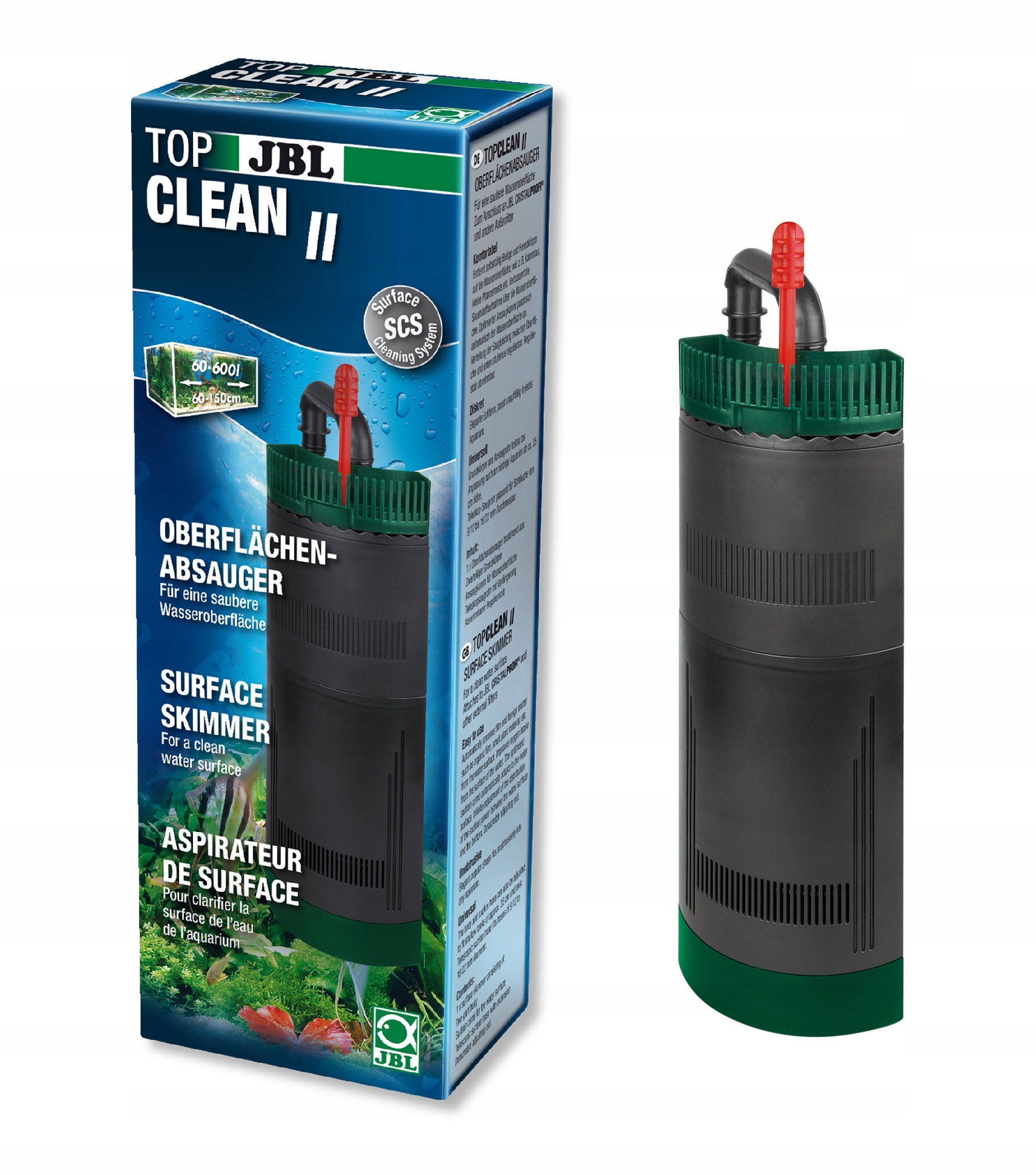 

Jbl TopClean Skimmer Filtr Powierzchniowy Akwarium