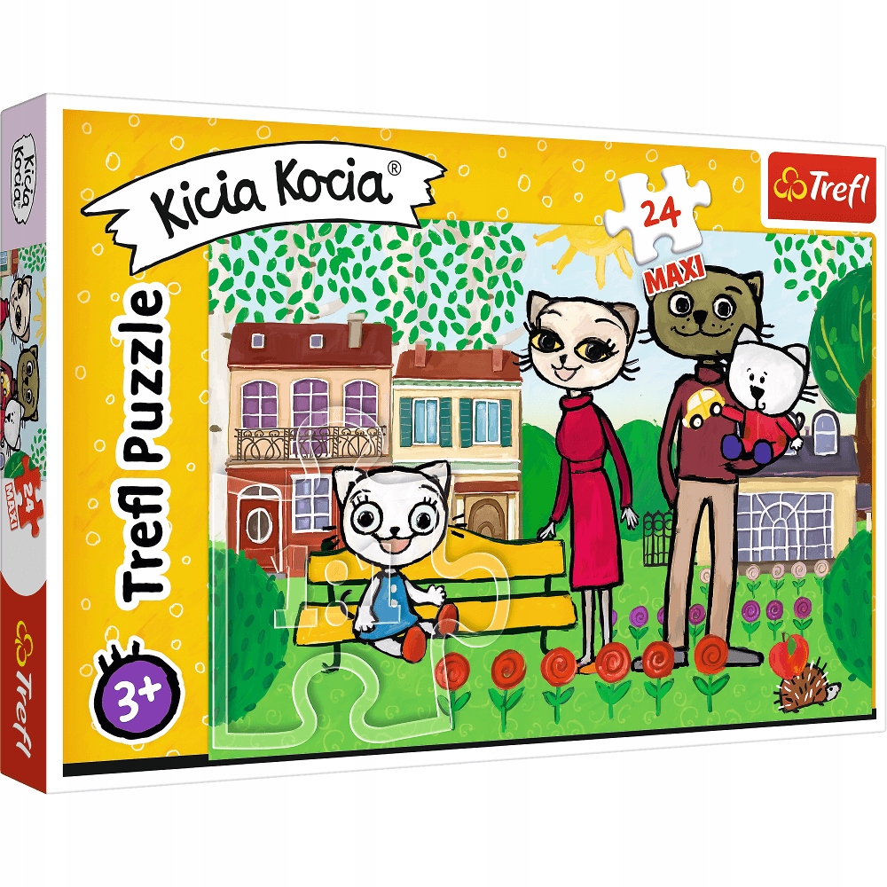 

Trefl Puzzle Maxi Zabawy Kici Koci 24 el 14316