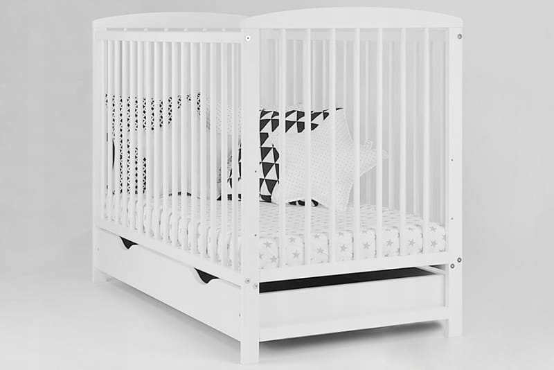 Łóżeczko niemowlęce tapczan 2w1 Kacper 120x60