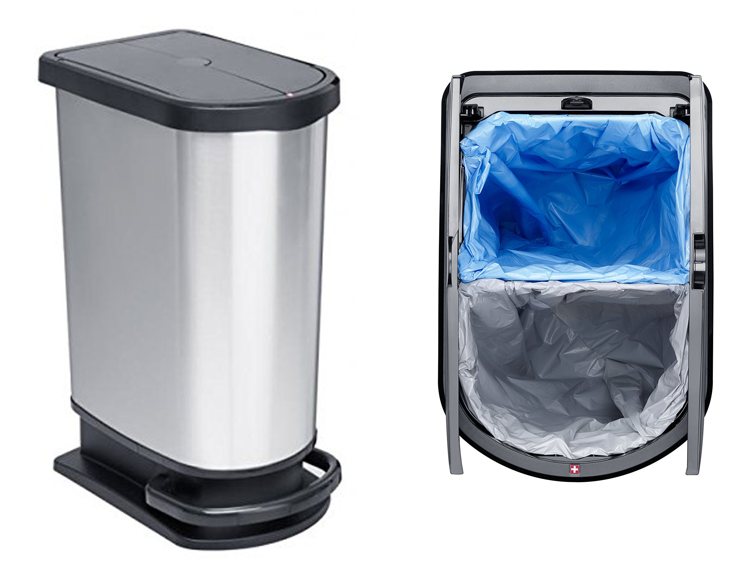 

Kosz na śmieci odpady pojemnik do segregacji 50 L