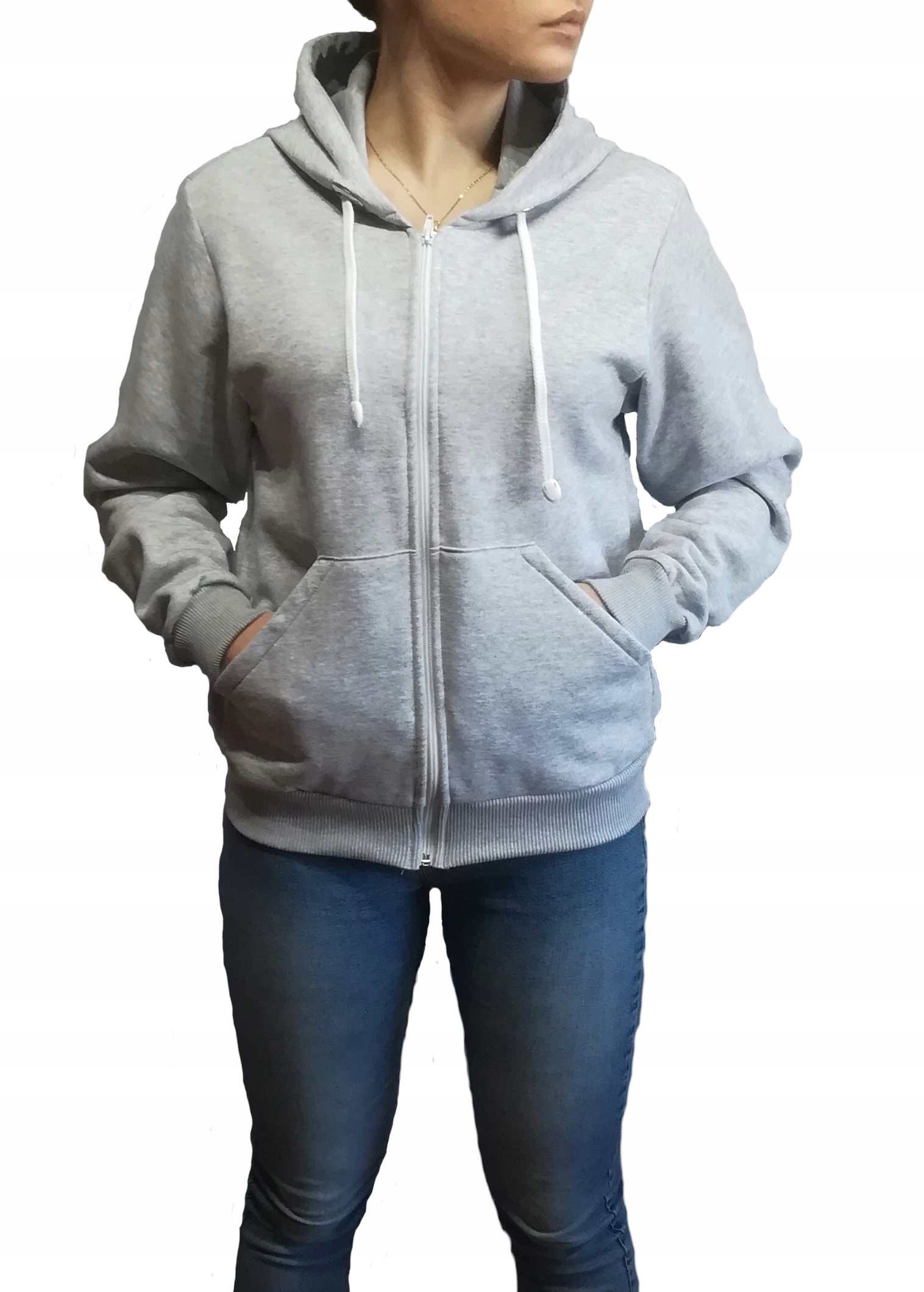 

Bluza dresowa z kapturem Damska Nowa Pl - S
