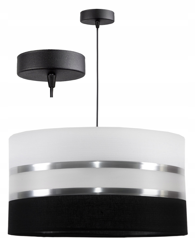 

Lampa Wisząca Sufitowa Żyrandol Abażur Nowoczesna