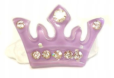 

Spinki Mini Korony Na Spince Cyrkonie J. Fiolet