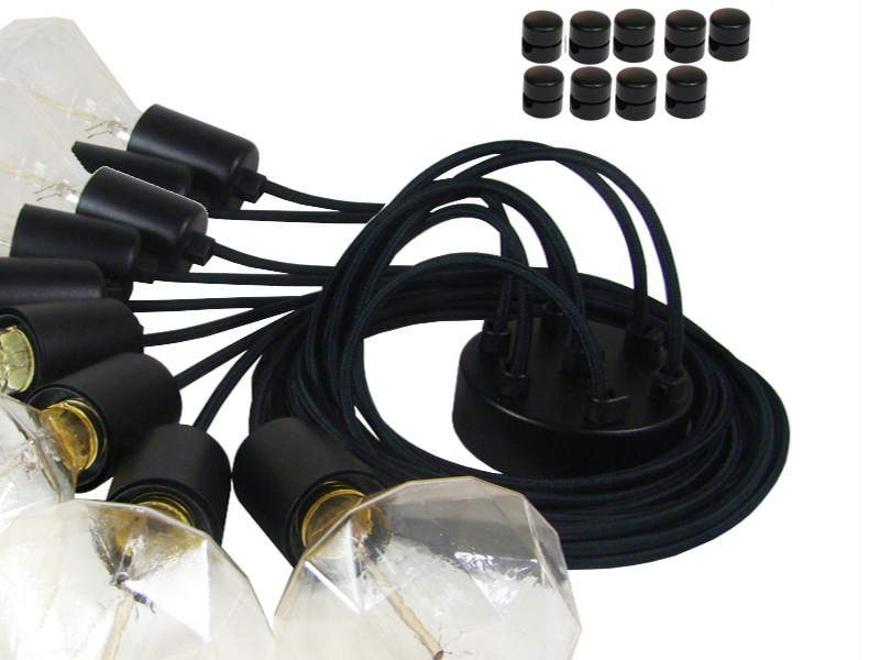 Oprawka E27 osłonka czarna mat do lampy Marka 101lights