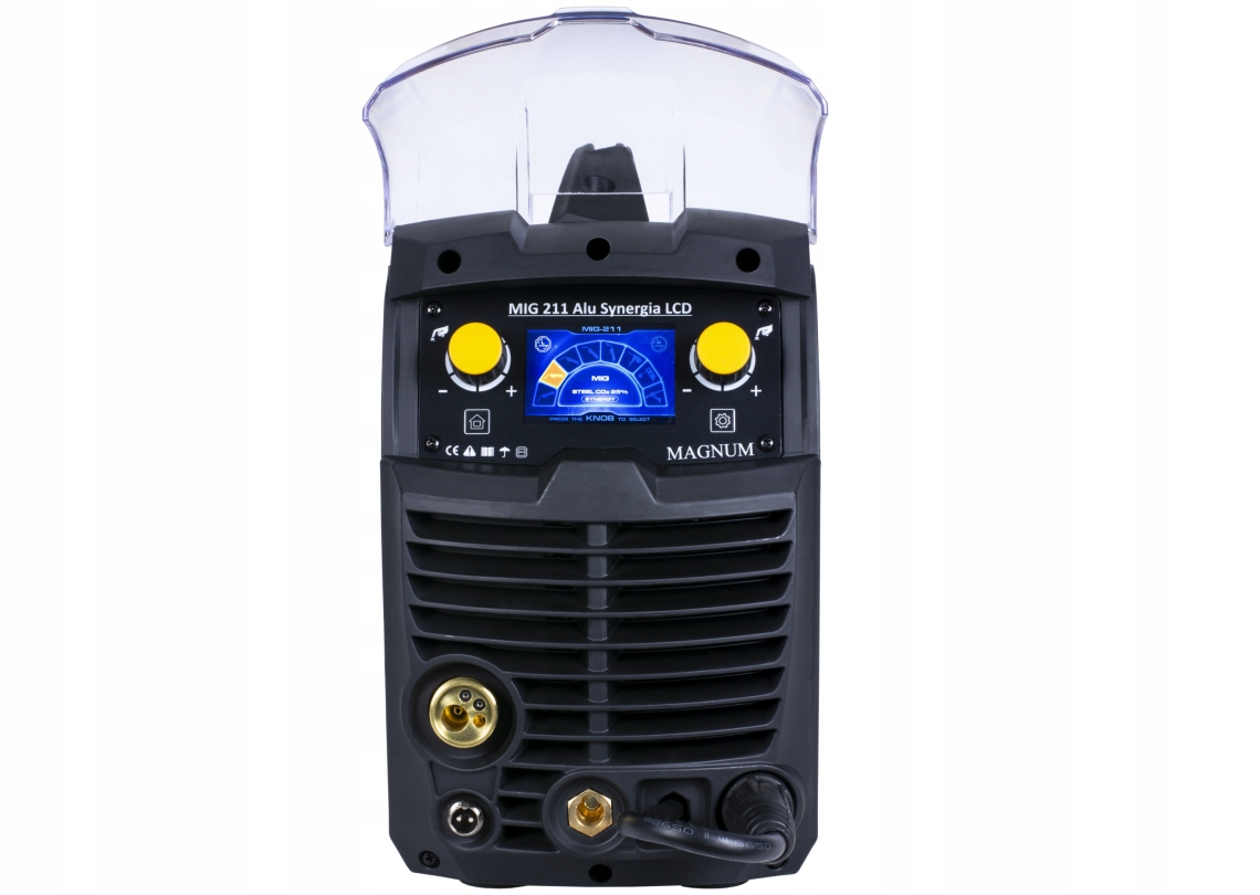 SPAWARKA MAGNUM MIG 211 ALU SYNERGIA LCD PROGRATIS Metody spawania MIG/MAG MMA TIG