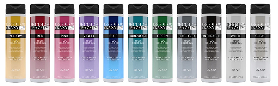 Be Hair Be Color Crazy farba żelowa toner 150ml