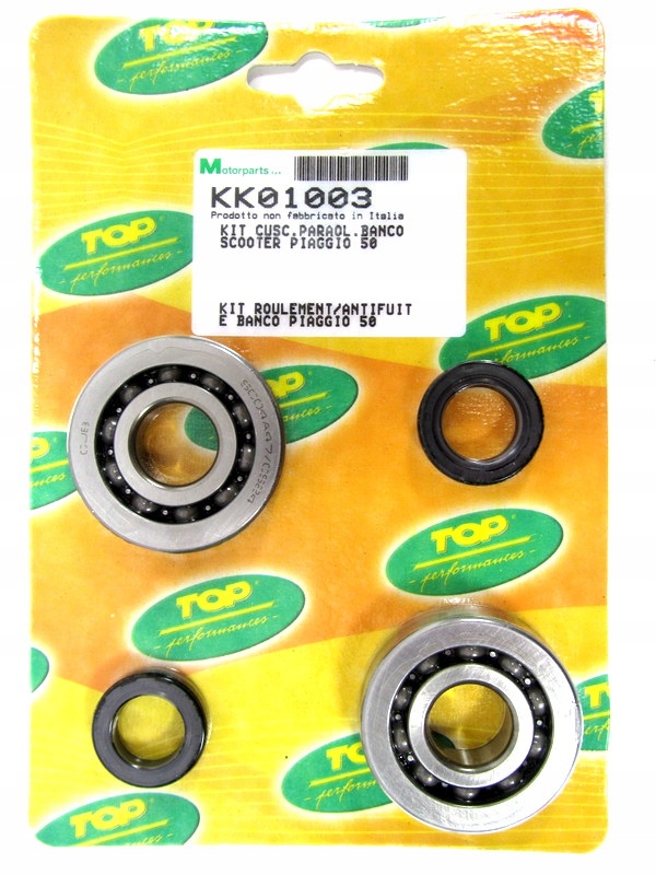 Lozyska walu uszczelniacze Piaggio NRG FREE Part manufacturer Top Racing