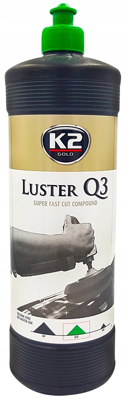 

K2 Luster Q3 Zielony Pasta Polerska 1KG Usuwa Rysy