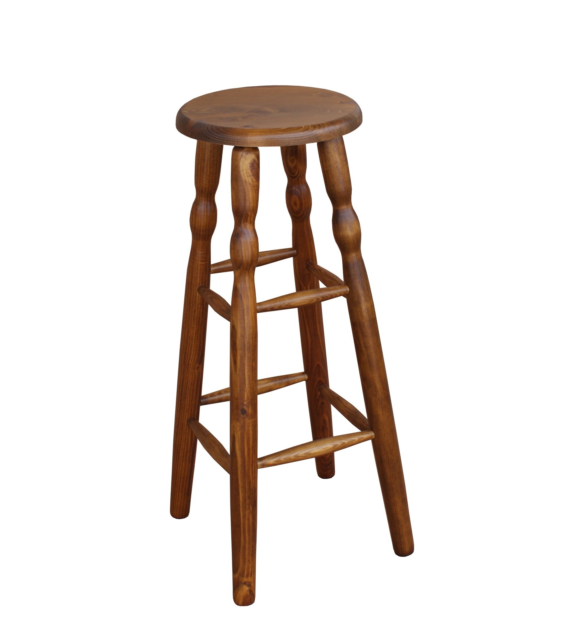 

Taboret Barowy Hoker Sosnowy 80 Wysoki kolor dąb