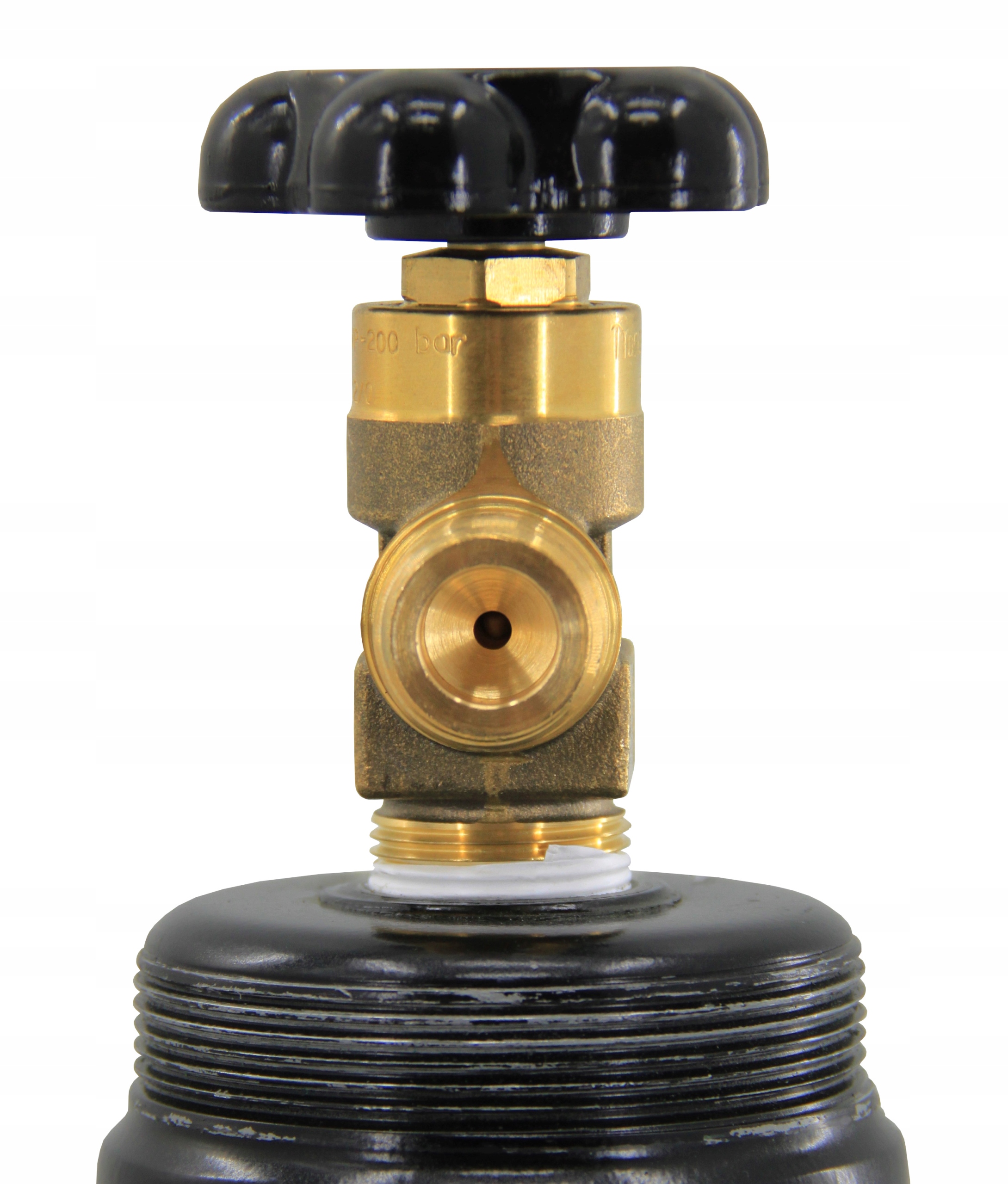 ZESTAW BUTLA AZOT PEŁNA 8l KLIMATYZACJA REDUKTOR AZOT 2 manometry NOWA Wysokość 820 mm