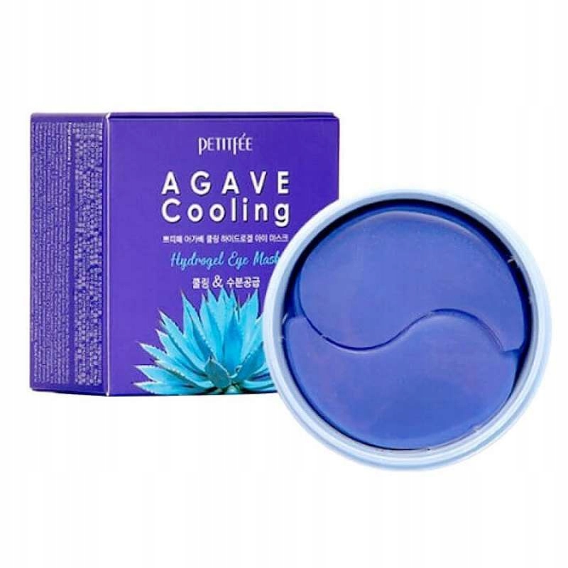 PETITFEE Agave Cooling Hydrogel Eye Mask 60 szt. - Chłodzące płatki pod oczy — 2