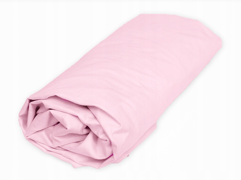 

Prześcieradło Bawełna z Gumką 60x120 Róż pudrowy