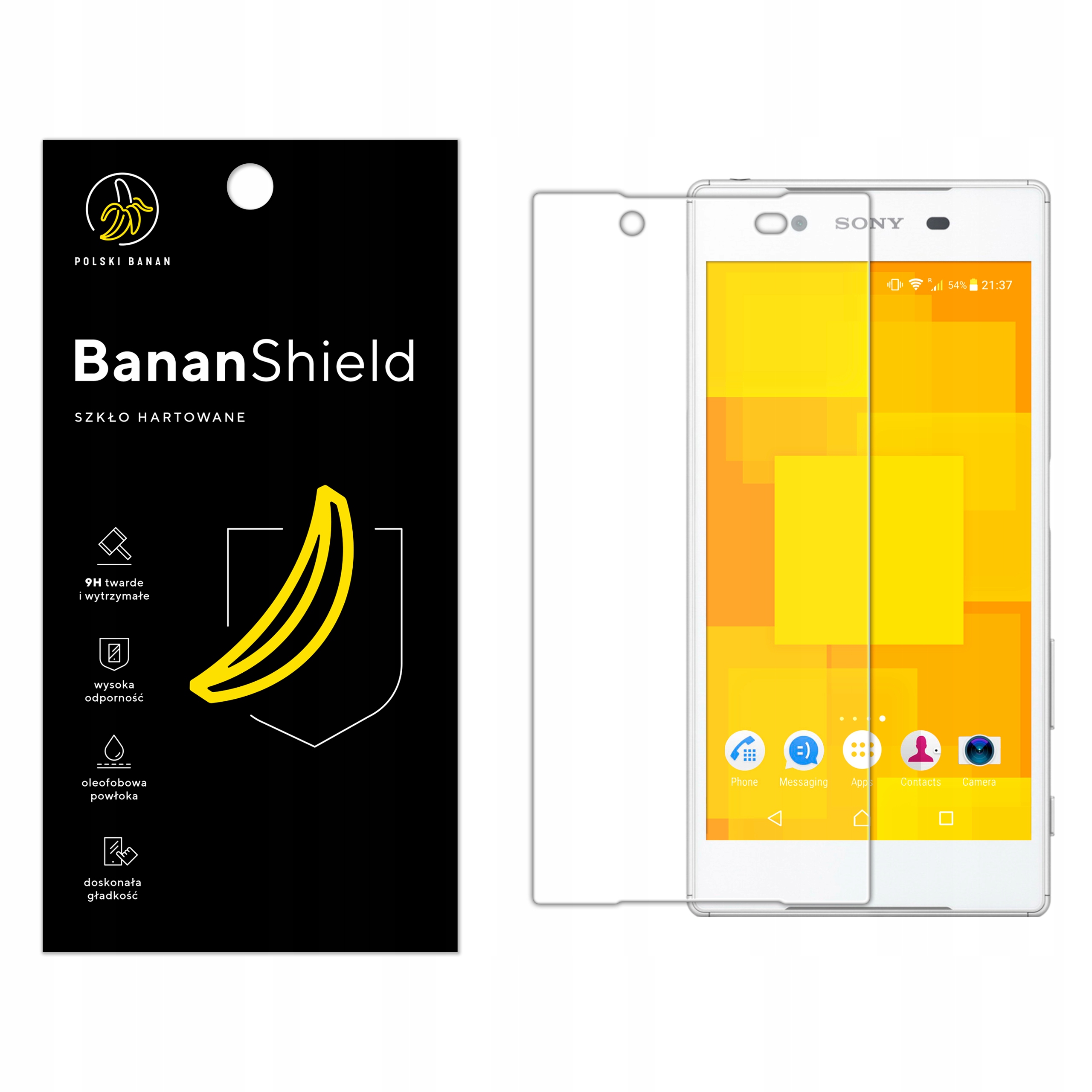 

Szkło Hartowane Polski Banan 9H do Sony Xperia Z5