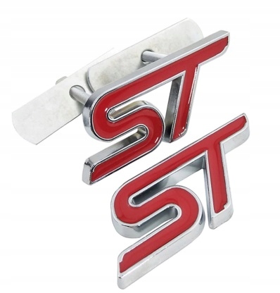 ST Ford Emblemat znaczek na atrapę czerwony FV