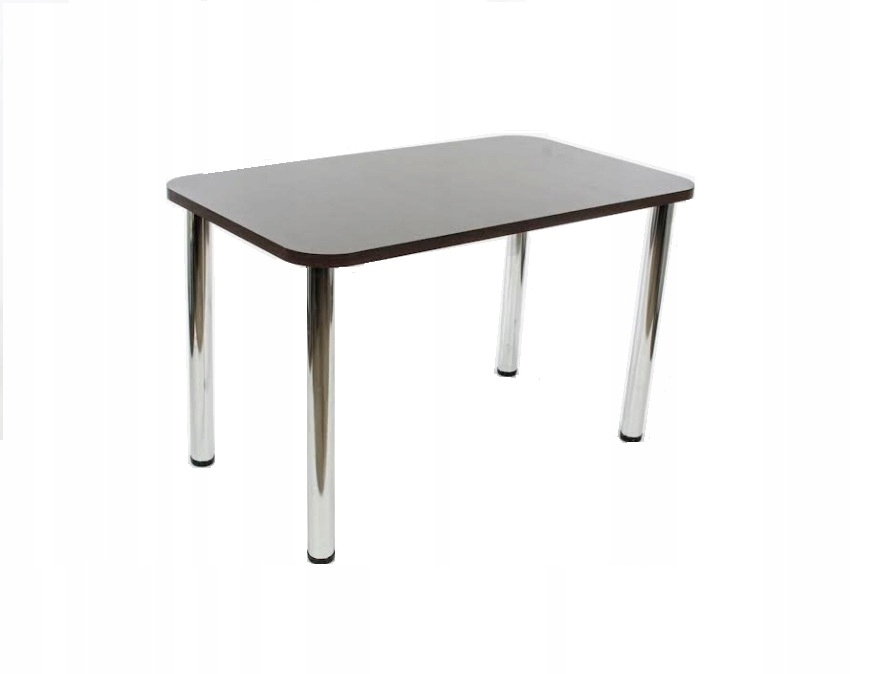 STÓŁ KUCHENNY 120/70 OWAL 28 MM PROSTE NOGI