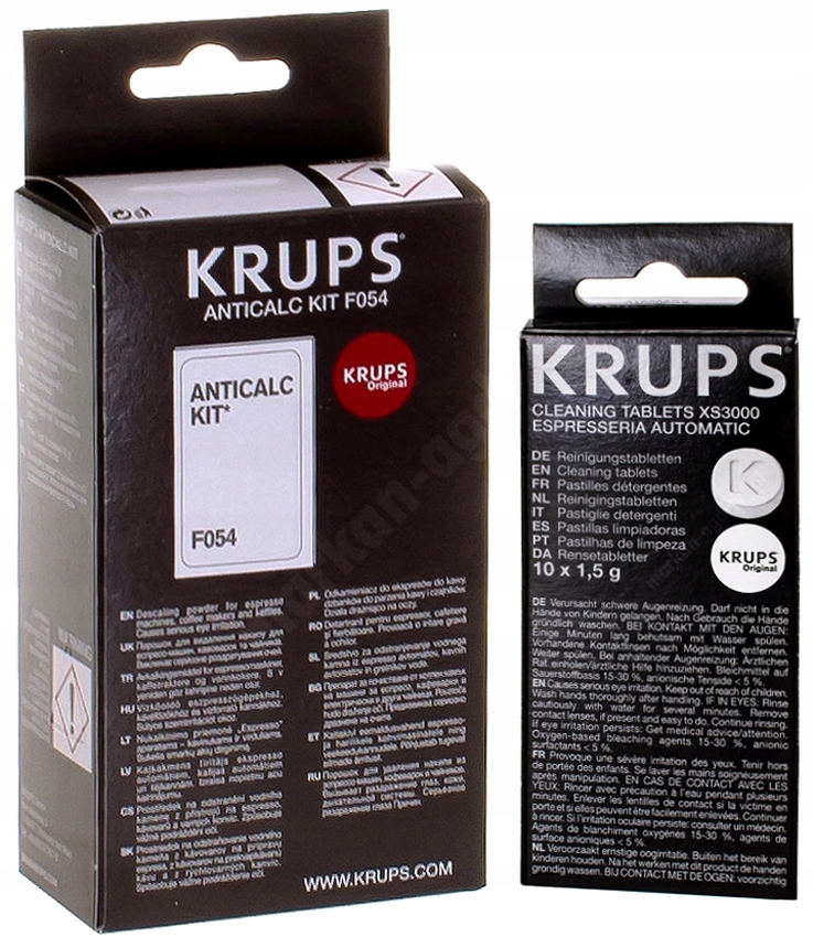 

Tabletki XS3000 Odkamieniacz F054 Krups Oryginał
