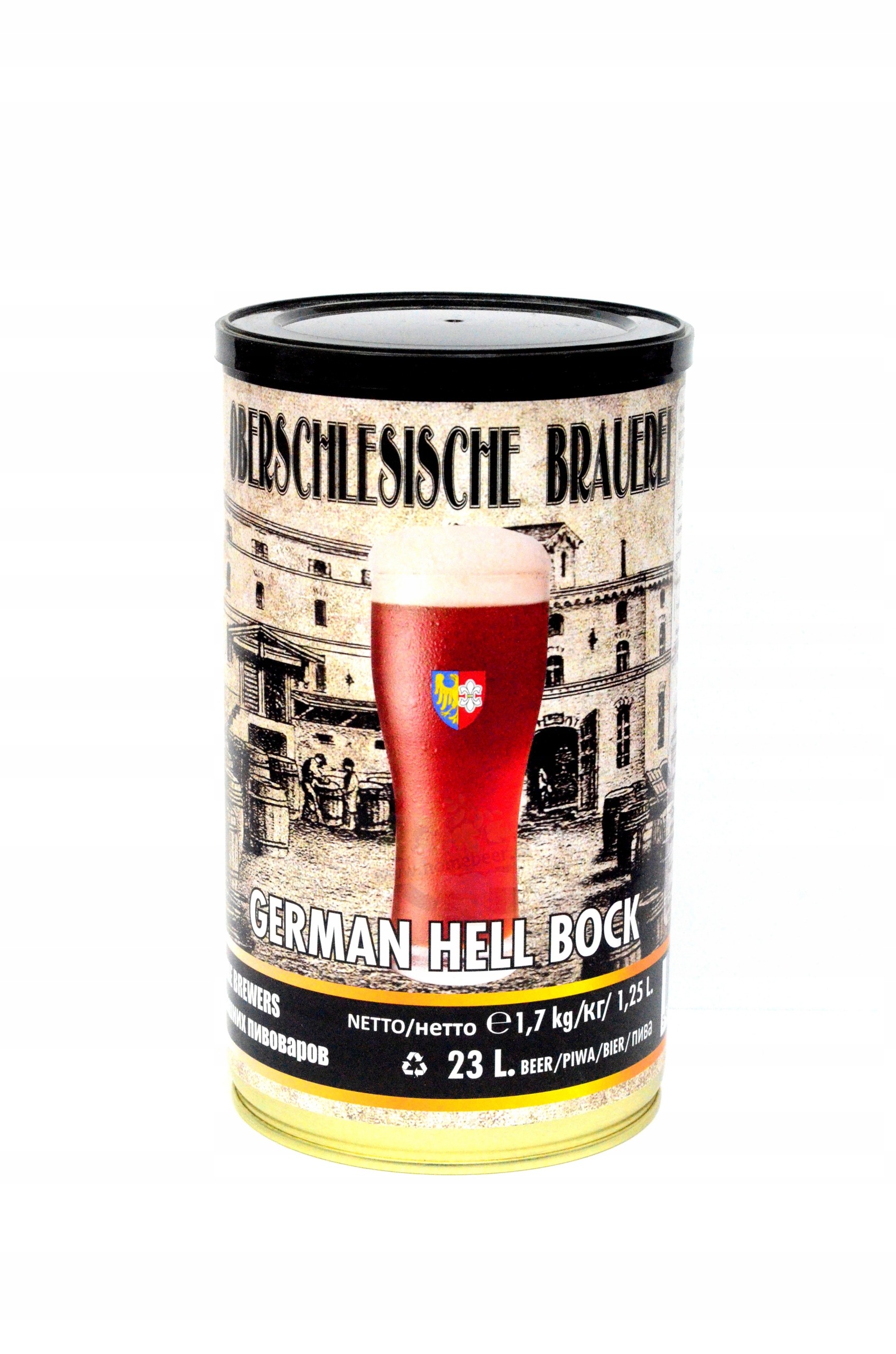 Piwo German Hell Bock 1,7kg brewkit z drożdżami