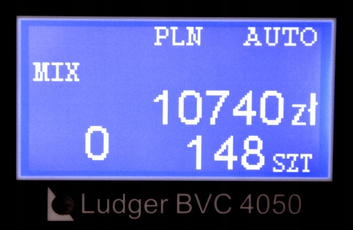 Ludger BVC 4050 Liczarka banknotów WARTOŚCIOWA Marka Ludger