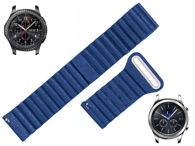 

Magnetyczny Skórzany Pasek do Samsung Gear S3
